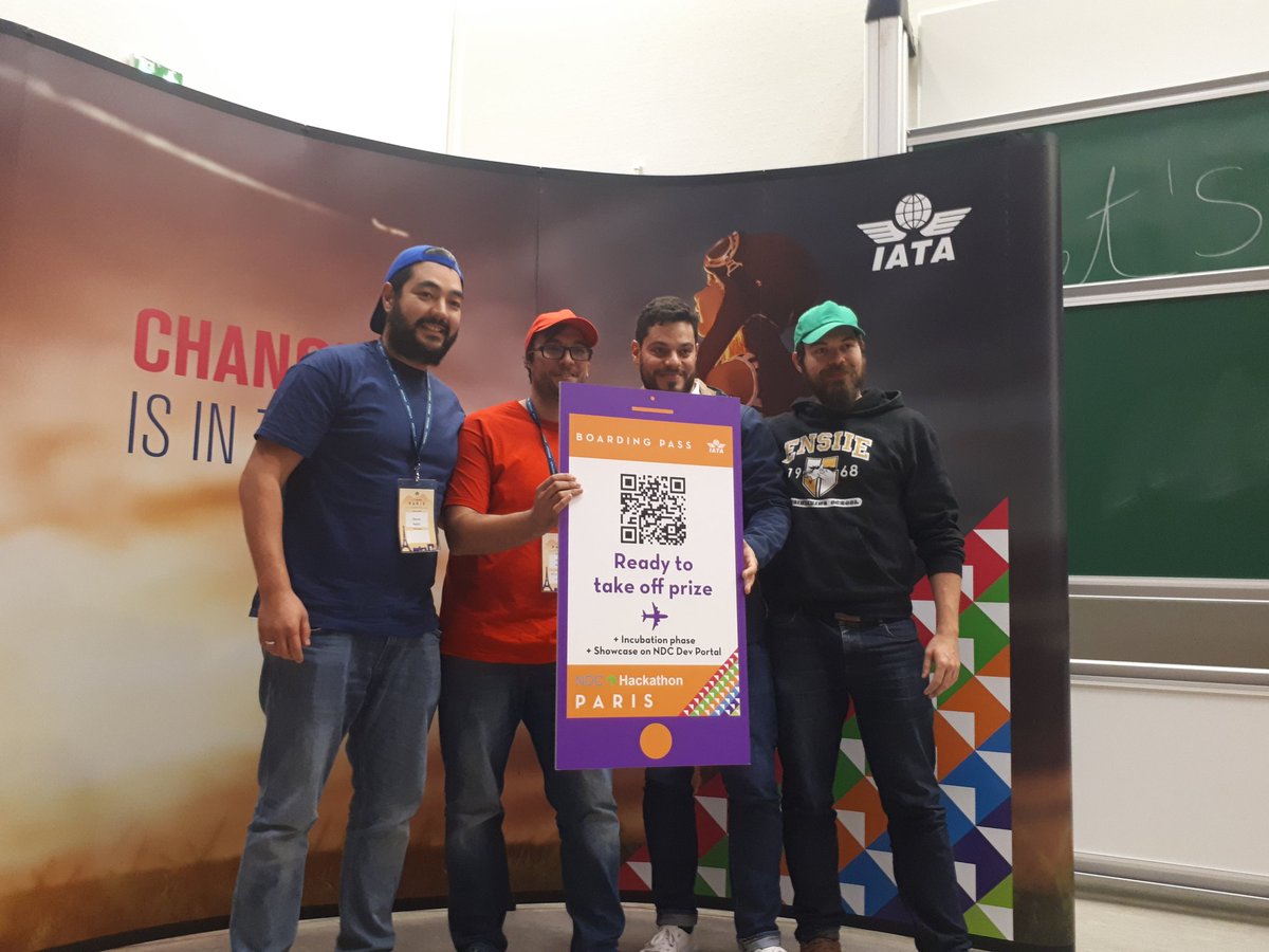 PnlFannie's tweet photo. Merci a @Inflyter_live une startup de @Polytechnique @st4rtupX d'avoir fait partie du jury du #NDCHack https://t.co/ejBJ3trqEZ