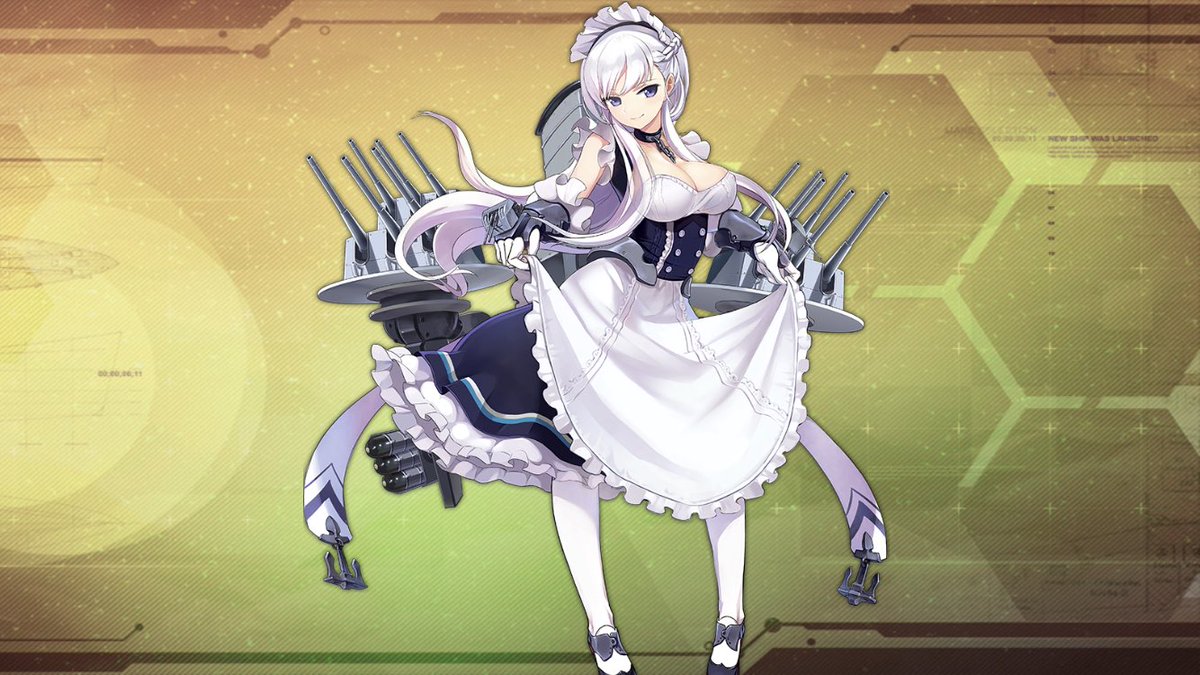 Uzivatel そらの アズレン Na Twitteru アズールレーン Uid トラック鯖 秘書艦はベルファストさんです 始めたばかりですがよければよろしくお願いします アズールレーン