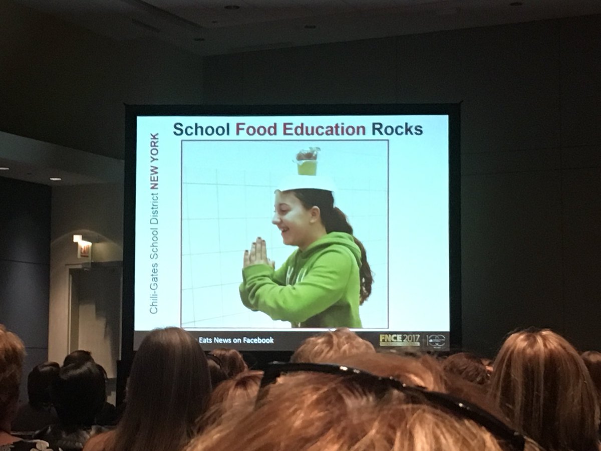 When you ask a child what a balanced meal really is, you might get a creative answer like this! @SchoolMealsRock #FNCE