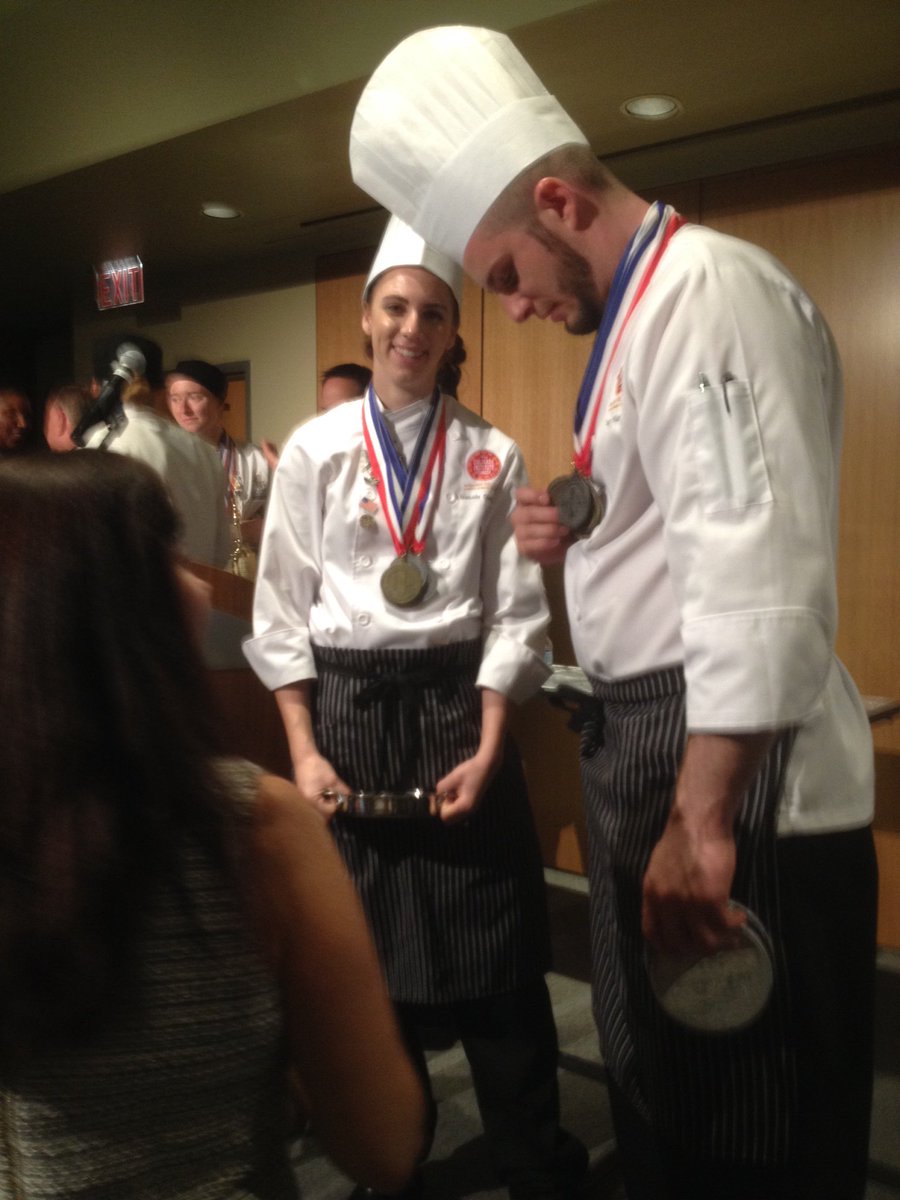 ChefAustinPEI's tweet photo. Team Canada(Culinary Institute of Canada) strikes Gold at Nations Cup. 4 Gold 3 Silver in Michigan! https://t.co/Lzz1Yh6BlL