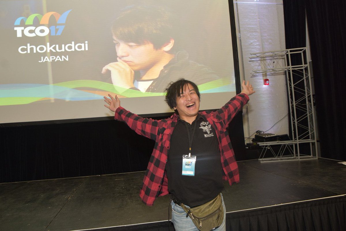 Topcoder's tweet image. #TCO17 Marathon Finals, Game On! topcodr.co/2gtDoq8- #Topcoder