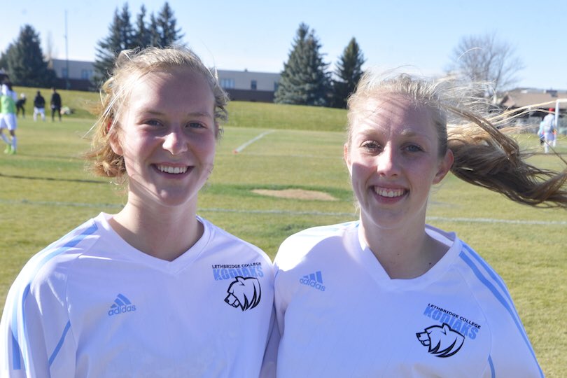 Very proud of alumni Leia Anderson &amp; Sydney Hope, who suited up for Lethbridge College Kodiaks this season #loveofthegame