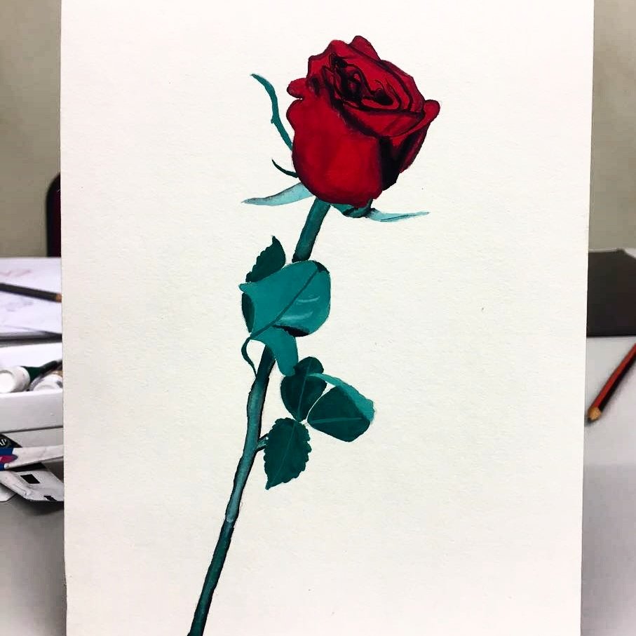 FrankeDelight's tweet photo. Roses are Life
 #art #board #paintlikebob #roses #artwork #Red #green https://t.co/YEHnES9nM7