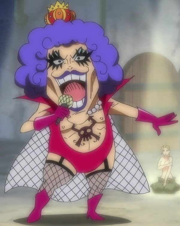 One Piece Center I Finally Watched The Rocky Horror Picture Show And I Couldn T Help But Notice That Ivankov S Look Was Based On Dr Frank N Furter T Co Cpxcpyfyoo