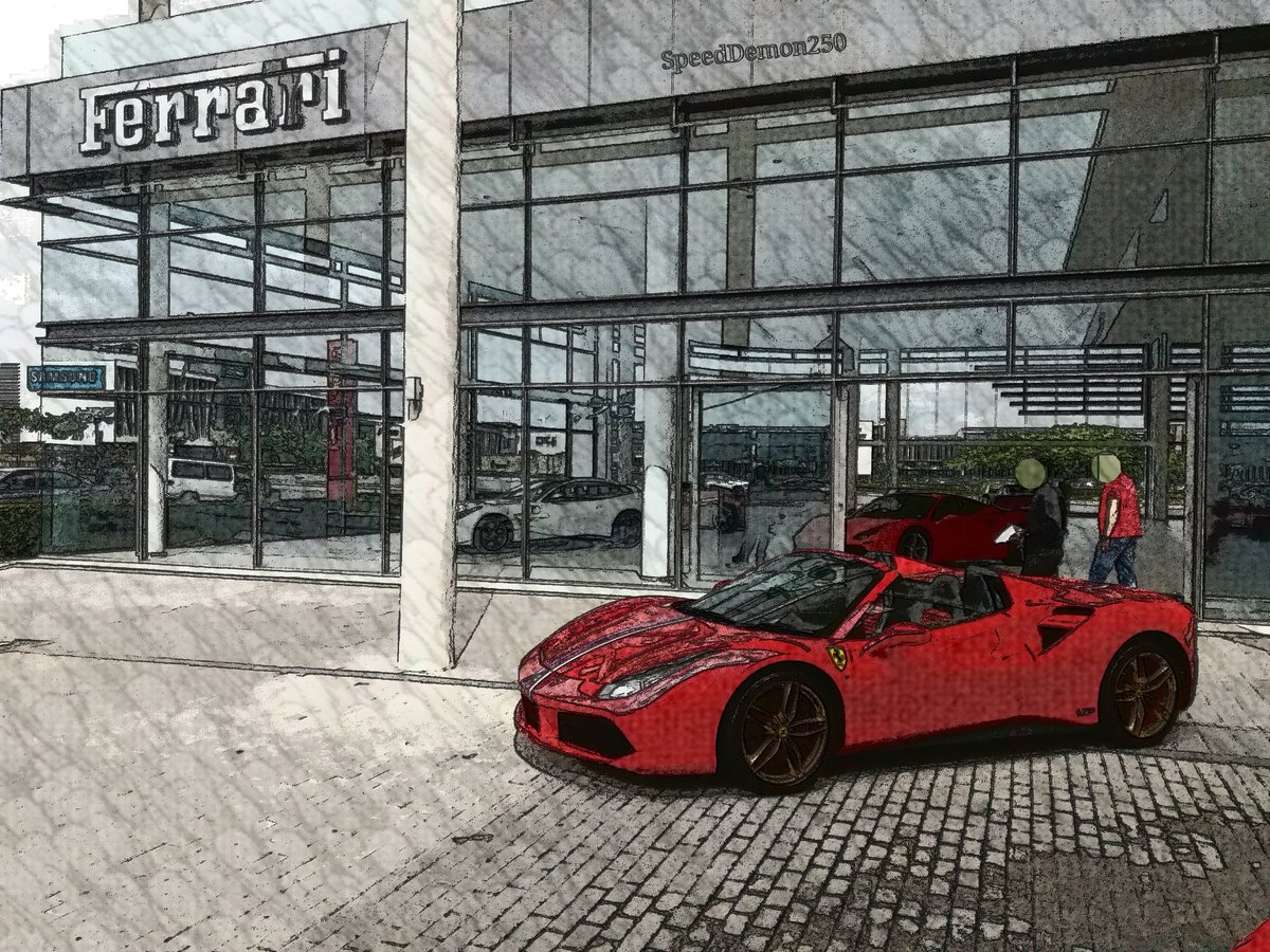 SpeedDemon250's tweet photo. #Ferrari aren't just a company or racing team, they're much more, an institution to owners & fans alike. 🏁 To the next #70YearsOfFerrari 🍾 👏 https://t.co/BTGZFP3zZ5