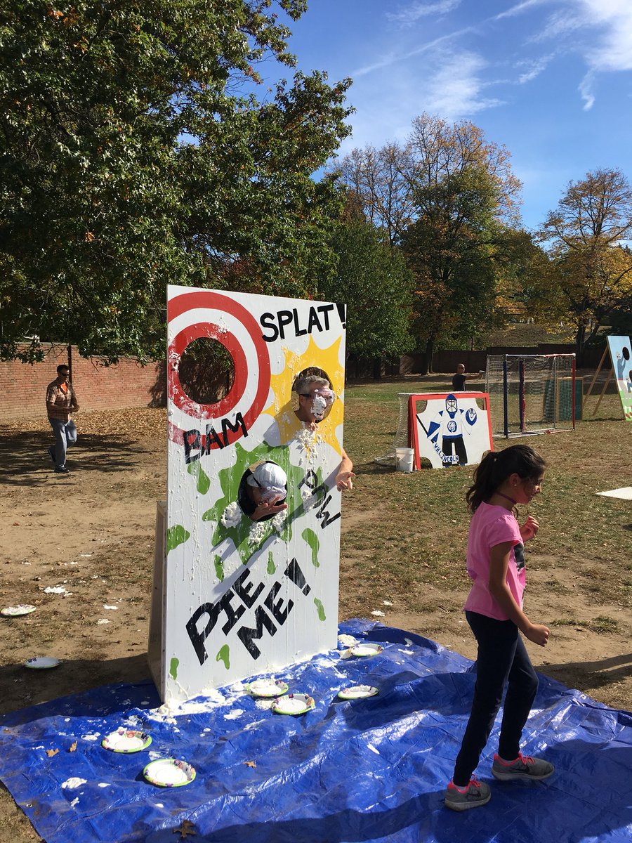 Pumpkinfest is here. So far, Pie in the Face is a big draw.