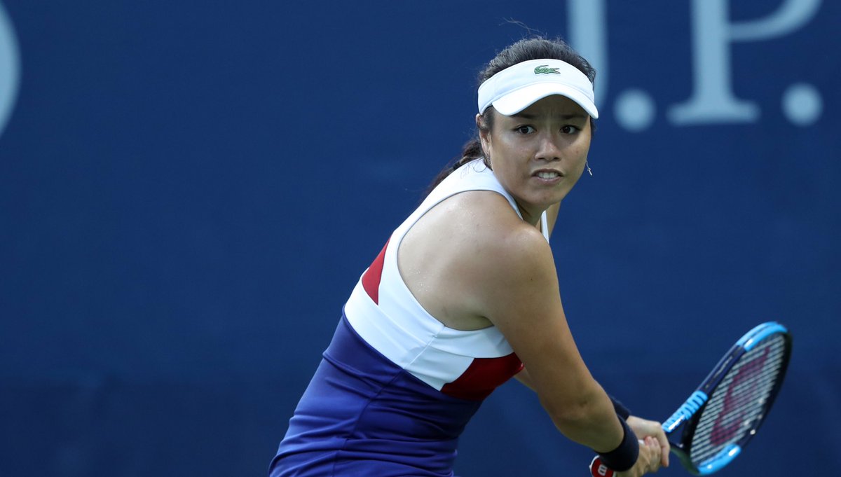 Lacoste's tweet photo. .@YungJan_Chan and her team partner Martina Hingis are named 2017 Doubles team of Year by the @WTA! Well done ladies. #TeamLacoste https://t.co/rLSKT2Q1Pp