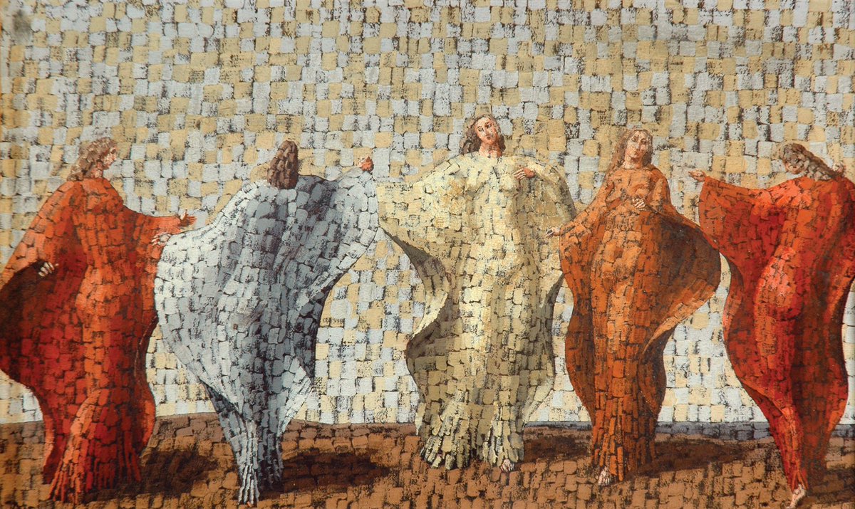 cornwall_living's tweet photo. On display this month: A Stately Dance by John Armstrong ARA, at @PenleeHouse  House. https://t.co/FkXKBEEir9 https://t.co/20jraeQpSJ