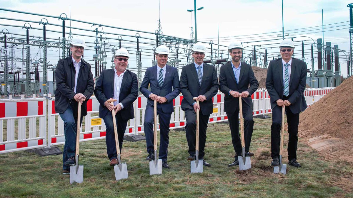 TSCNETServices's tweet photo. #Construction start at Altlußheim #substation @TransnetBW https://t.co/TAun6GNlKW #TSCNET #TSO https://t.co/kRcydrU7PT