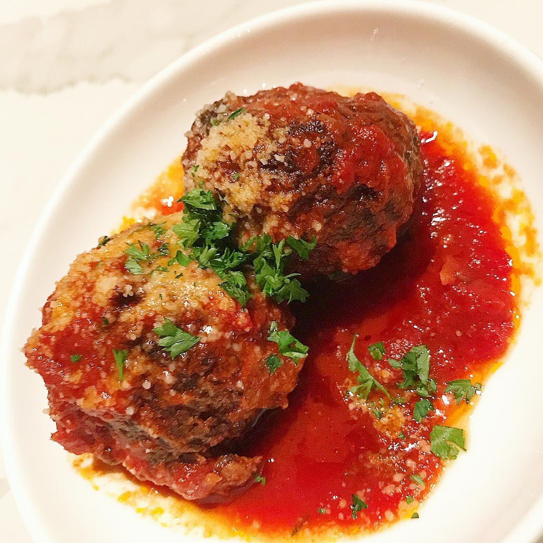 No Sunday feast would be complete without them... | 📷: @portland_food | #PortlandMaine #SundayFeast #Meatballs #RomaPortland #AndersRules