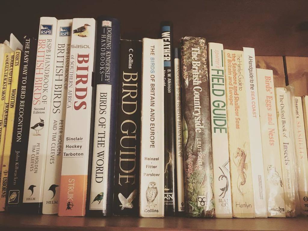 realwildNiall's tweet photo. I think the evidence to my animal geekery is clear... Mum and Dad’s bookshelf. #nerdy #wildlife #books #knowledgei… https://t.co/k6UKjqW5WG https://t.co/0L5glHyNTg