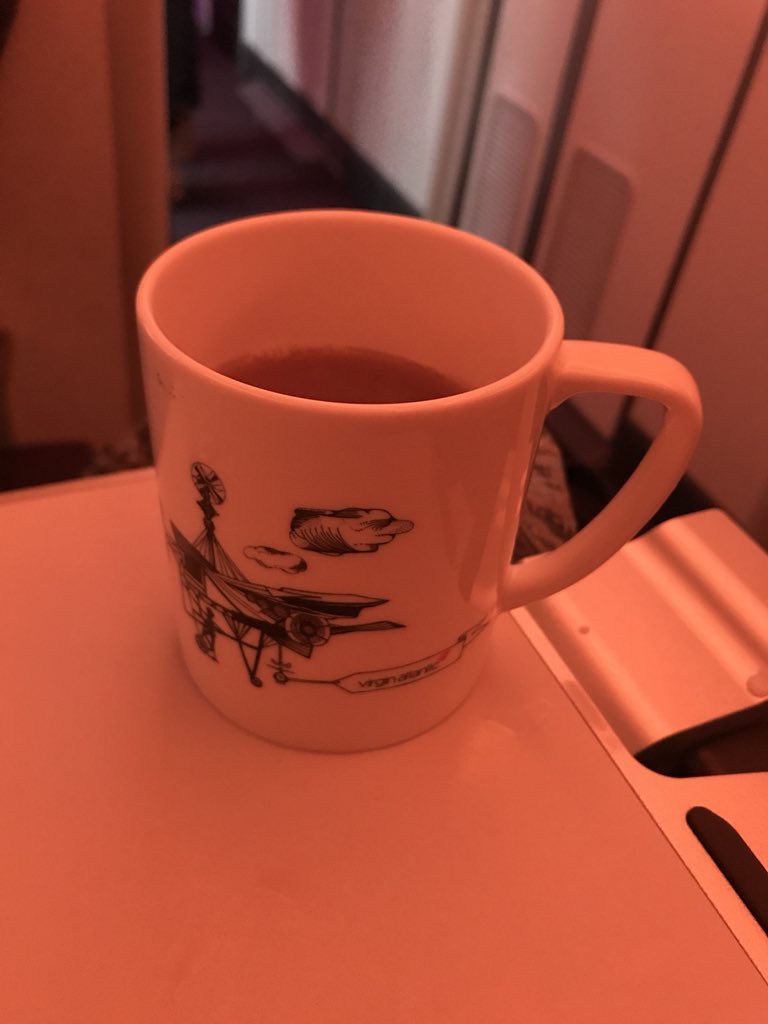 Food and drink heaven at 35 000 feet <a href="/VirginAtlantic/">virginatlantic</a> ❤️. #food #menu #flying #premium #brew #luxury