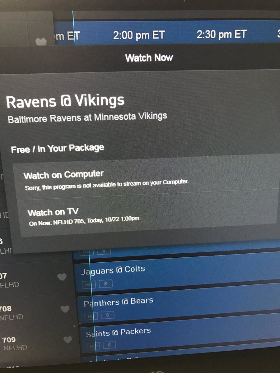 clovings21's tweet photo. Hey @DIRECTV why am I paying all this $$$$ and can't even watch on my computer? #Time2Cancel https://t.co/4Yy1v6YYQT