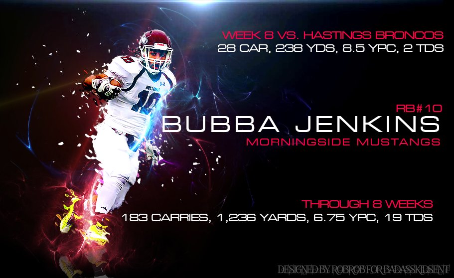 CodyTalksNFL's tweet image. Sick photo edit by my good friend @Badasskidsent of my brother @bubbajenkNFL He's killing it this season! #NFL #Morningside #DraftDiamond