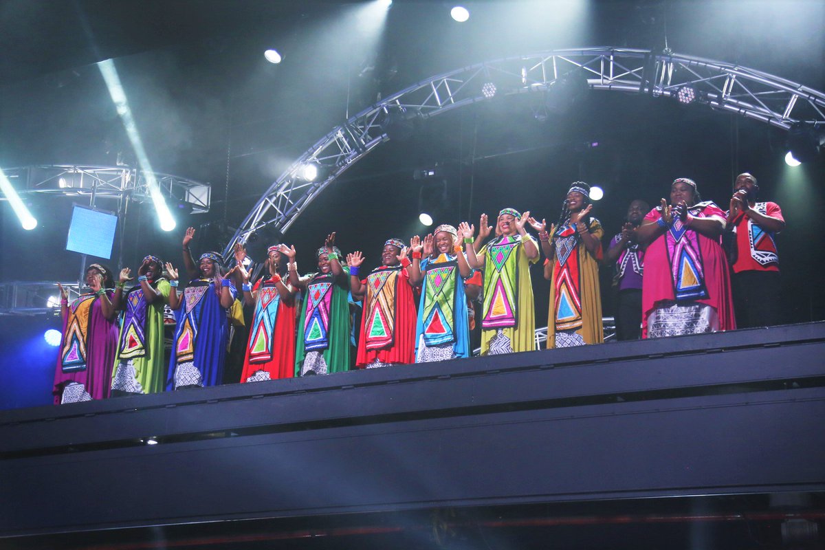 IdolsSA's tweet photo. RT if the @SowetoGospel choir lifted your spirits! Fave performance of the night? - In association with @CapitecBankSA, #LiveBetter #IdolsSA https://t.co/2BeLfVAtNB