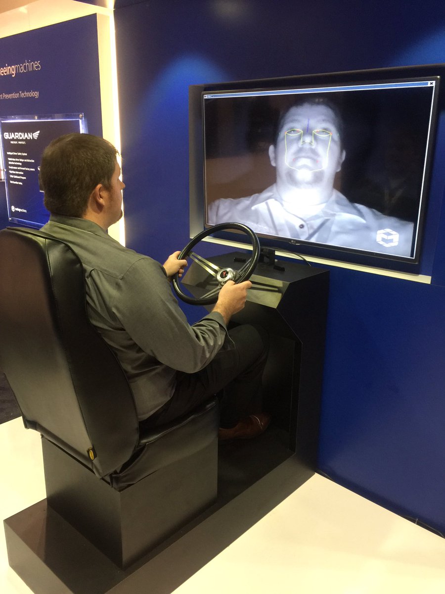 seeingmachines's tweet photo. Meet our team & trial Guardian, real-time driver fatigue & distraction technology at #ATAMCE2017 booth 250. https://t.co/Orx1f4TZwa