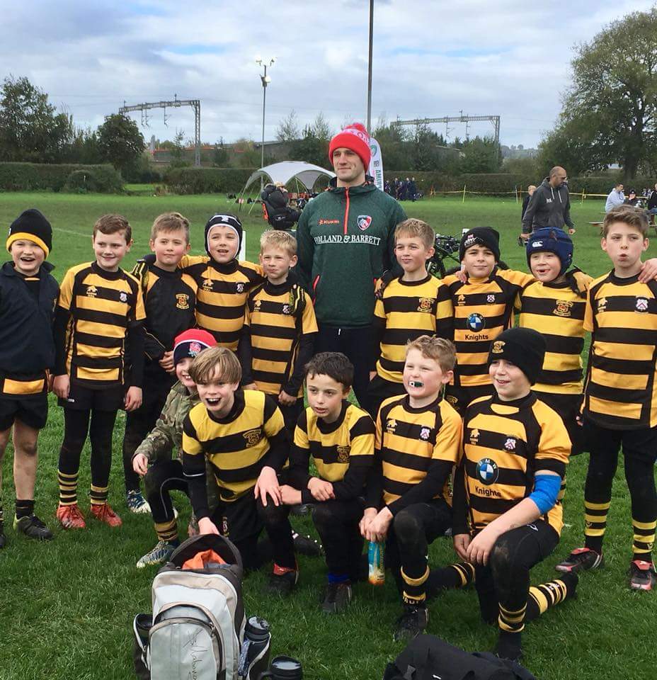MrsOz1's tweet photo. @Stafford_RUFC @Staffsrugby Stafford U10's doing their club #proud at the #leicestertigers #primacup #oneclub #teamterriers π https://t.co/3MSgrwp2xC