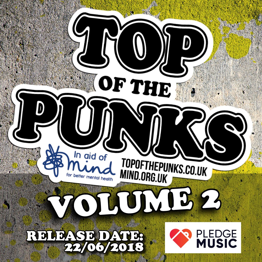 thetuesdayclub1's tweet photo. We're on this for @topofthepunks AND playing @roadmender for @MindCharity Bring on June 22/23 2018 #mentalhealthawareness #topofthepunks https://t.co/BgKU6JirMw