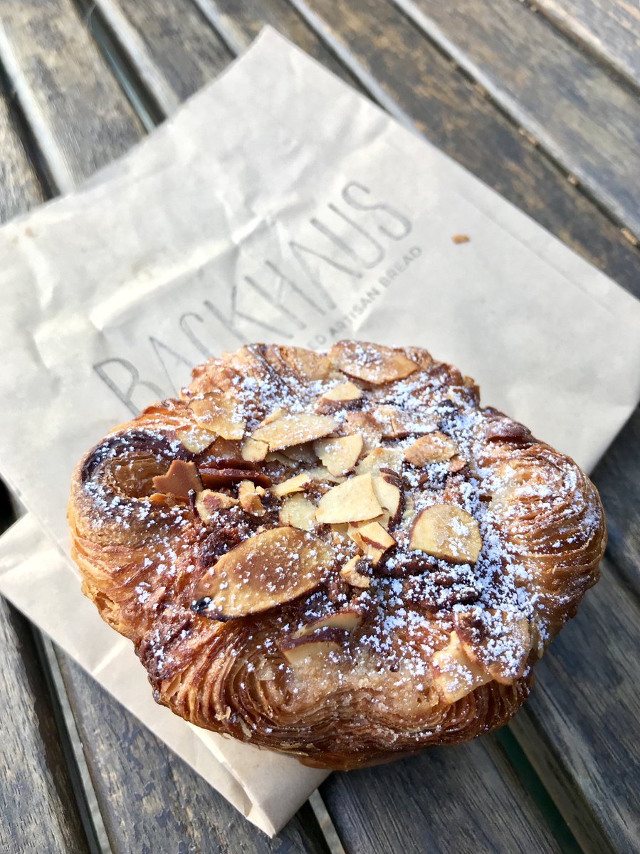 ChefMiyahara's tweet image. Almond Kouign-amann made by @abagofflour! No exaggeration to say this is magical!
#BackhausBread #ArtisanBakery