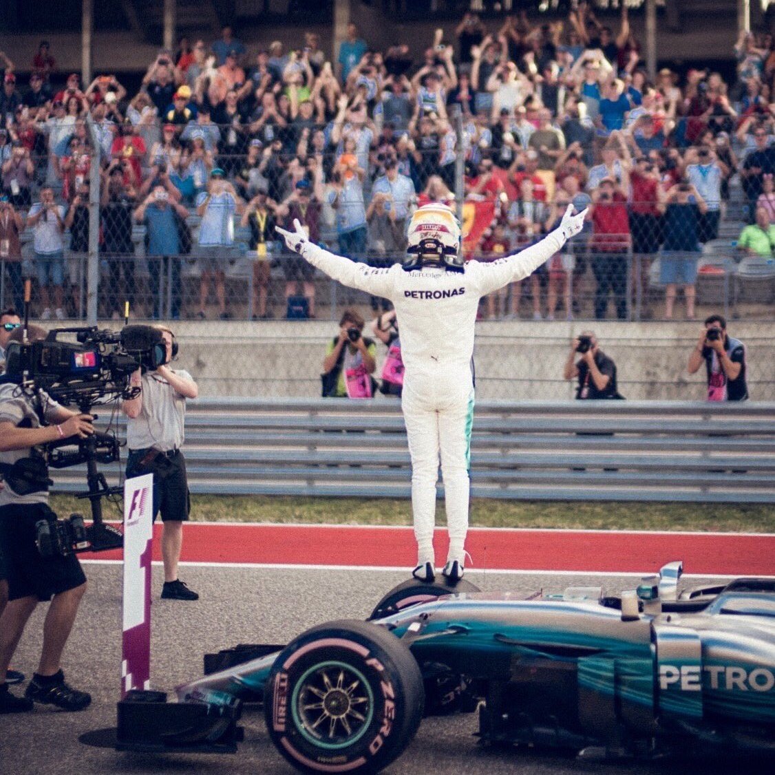 F1_Central's tweet photo. Comment your race predictions, can Lewis take his fourth title?! https://t.co/IHX23Rmb3D