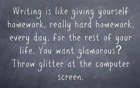 When people think being a writer is a glamorous profession...      

#amwriting #writerslife