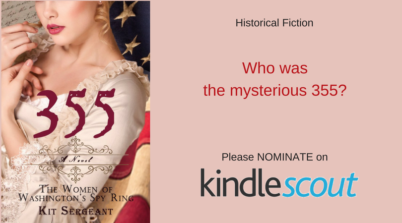 BackyardBooks's tweet photo. #Nominate the #historicalfiction novel 355 
by @KitSergeant #KindleScout
https://t.co/KlOruuAi1q https://t.co/vIjbXZ69VR