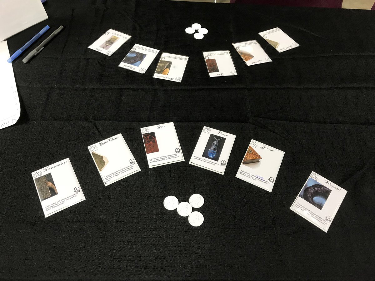 thing12games's tweet photo. We’re at @CentralCityC4 running demos of #DiceOfPirates and #BattleForArkham Come play and win games! https://t.co/VDgWoSgz6a