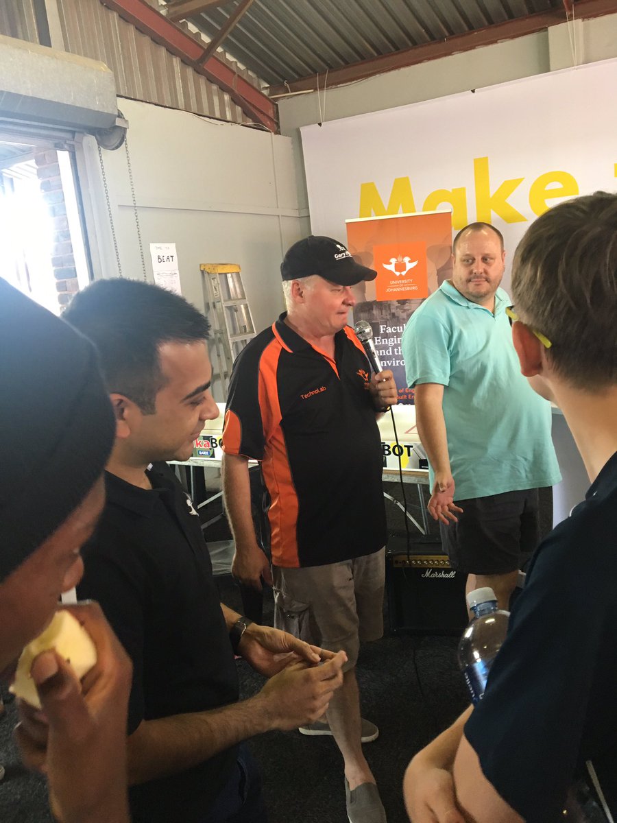 SAIEE_CGC's tweet photo. #AfrikaBot 2017: The World's Most Affordable Robotics Competition - @ZwartkopsRace 

@ssinha_ieee @mediauj @Finnycus https://t.co/4heRPVEIN6