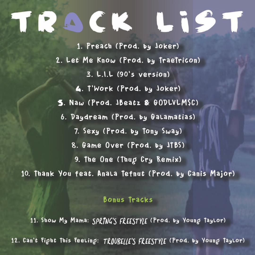 CdFacez's tweet photo. Go follow, show love, and get a copy from @springtimemusec @troubelledabelle #cdfacez https://t.co/H331vgWNKO