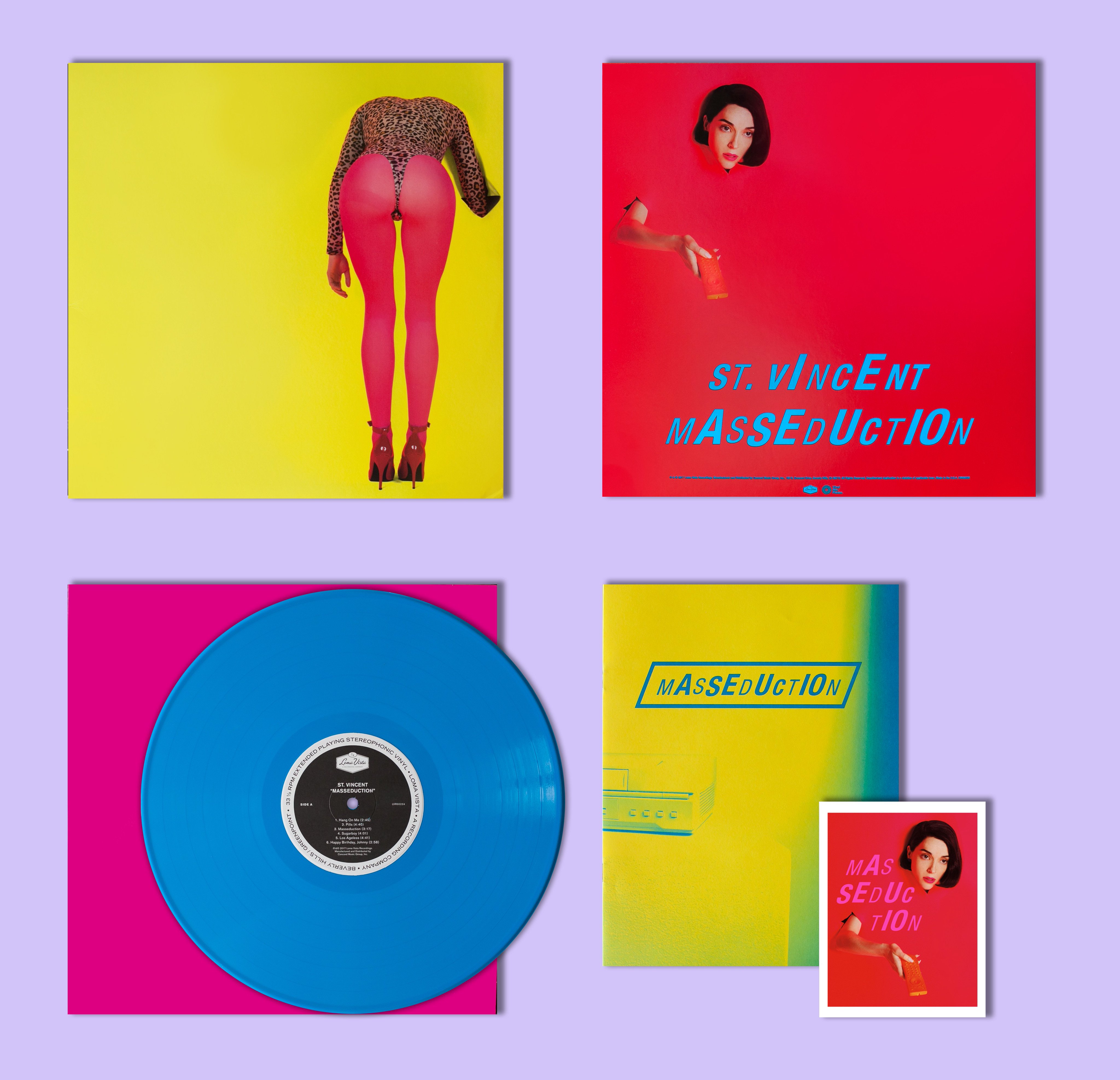 St. Vincent 『MASSEDUCTION』希少 限定仕様LP盤 St. Vincent 『MASSEDUCTION』希少 限定仕様LP盤