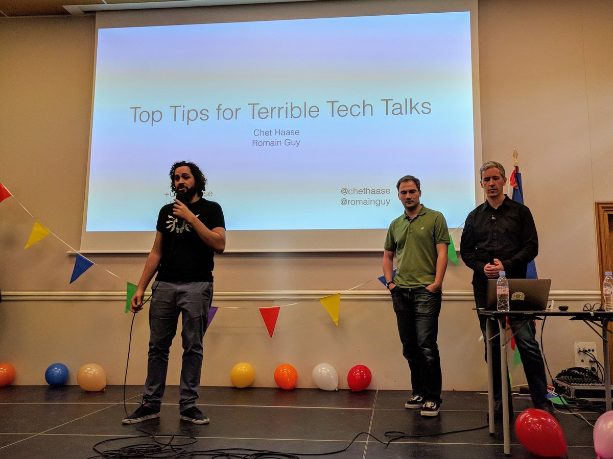 John_P_Miller's tweet photo. Captivating tech talks by @romainguy &amp; @chethaase on @Android 's (sort of) 10-year anniversary.  Thanks @benextcompany @AppaloosaStore https://t.co/xQk6QMtbhZ