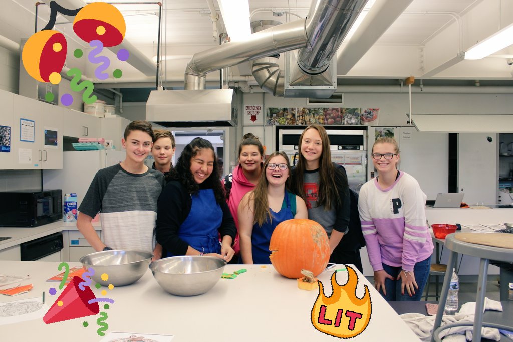 PerryFCCLA's tweet photo. Our first FCCLA Fun Day was great! It's not too late to join our club! See you at our next meeting🎉🎃☠see Mrs.Bezzeg for more🎉🎃☠ https://t.co/TKXgyLcjCm