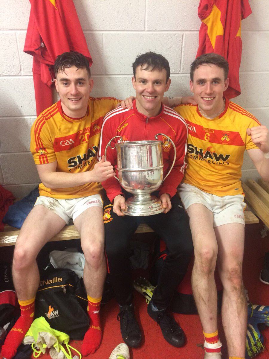 shaneh868's tweet photo. #andstill @MitchelsGaa #3inarow 3 happy men https://t.co/A6HN0lPO9T