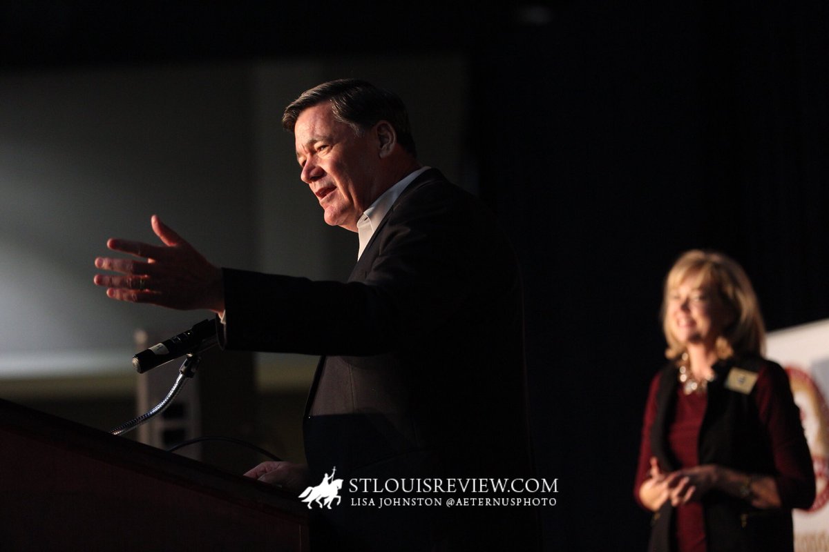 aeternusphoto's tweet photo. Long time #ProLife dynamo Steve Rupp receives the Cardinal Carberry Award for his incredible contributions to life #catholicstl https://t.co/nrA23RiFs9