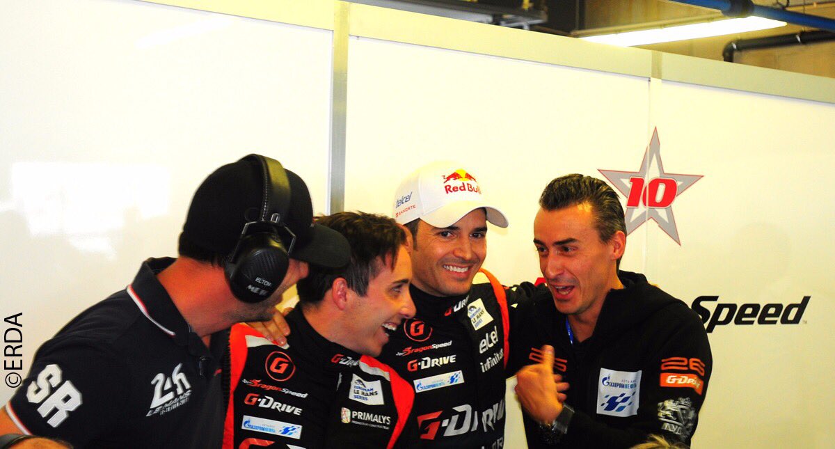 TDS Racing congratulates <a href="/GDrive_Racing/">G-Drive Racing</a> for its championship win in #ELMS. <a href="/Roman_Rusinov/">Roman Rusinov</a> came to support his team in Portimão! #4HPortimao