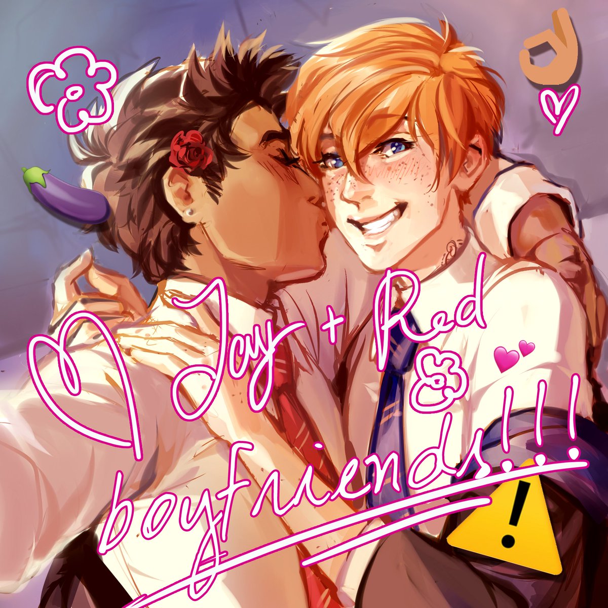 lion_kinker's tweet photo. our first selfie as a couple!! 💕 https://t.co/9W08Y3FpBf