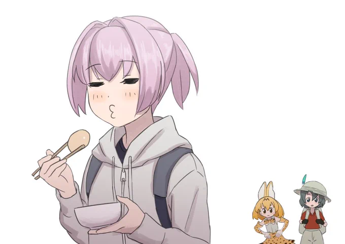 おでんを食べるぬいぬい
サーバル「あ、あれはフードがあるからヘビの子だね」
かばん「たまご丸呑みしようとしてるんですね」
#けものフレンズ
#艦これ 