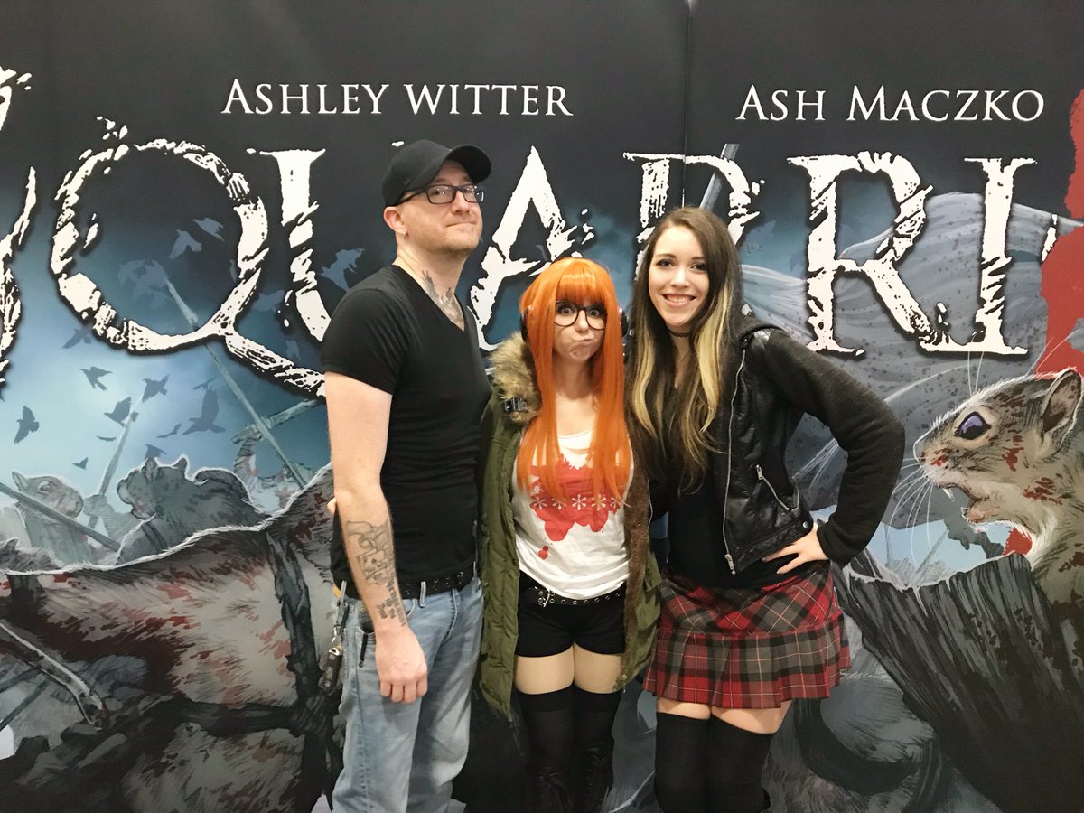 Ridd1e's tweet photo. Huge TY to @LakeCountICon, esp @AshleyMWitter / @AshMaczko (creators of @Squarriors1). Love my time in IL, and hope to be back soon! https://t.co/QAnDcbAqRu