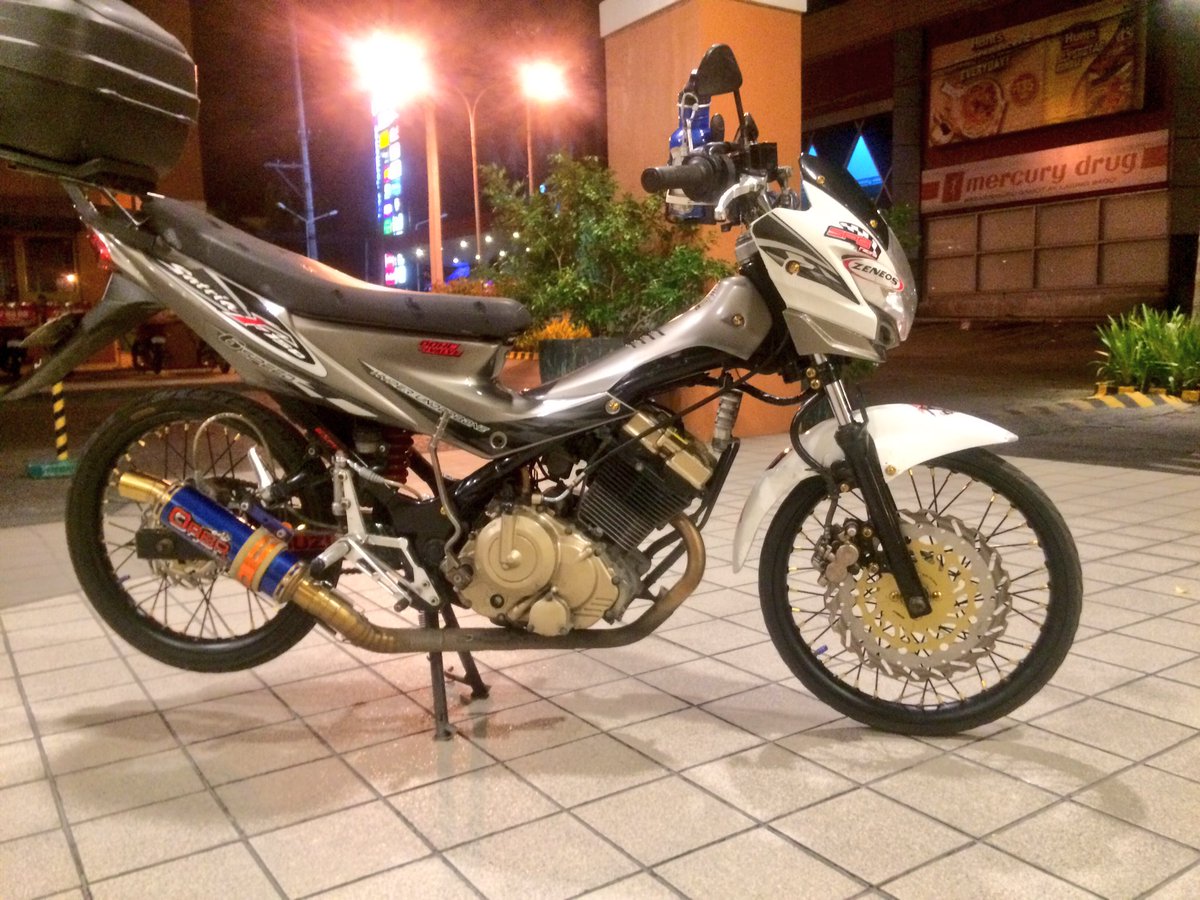Nhielwhuuut's tweet photo. ๐๐๐ #BadboyFam #SouthR #BiyahengLangit #AllstarSS #DvMagicShop #GawangMabuti #Suzuki #Newbreed #Satria150 #R150 https://t.co/eNOxRPRcNk
