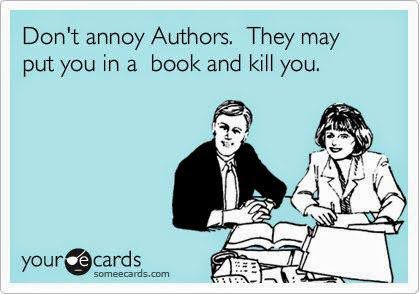 thelaceylondon's tweet image. WARNING - Don't annoy authors...  

#amwriting #writerslife
