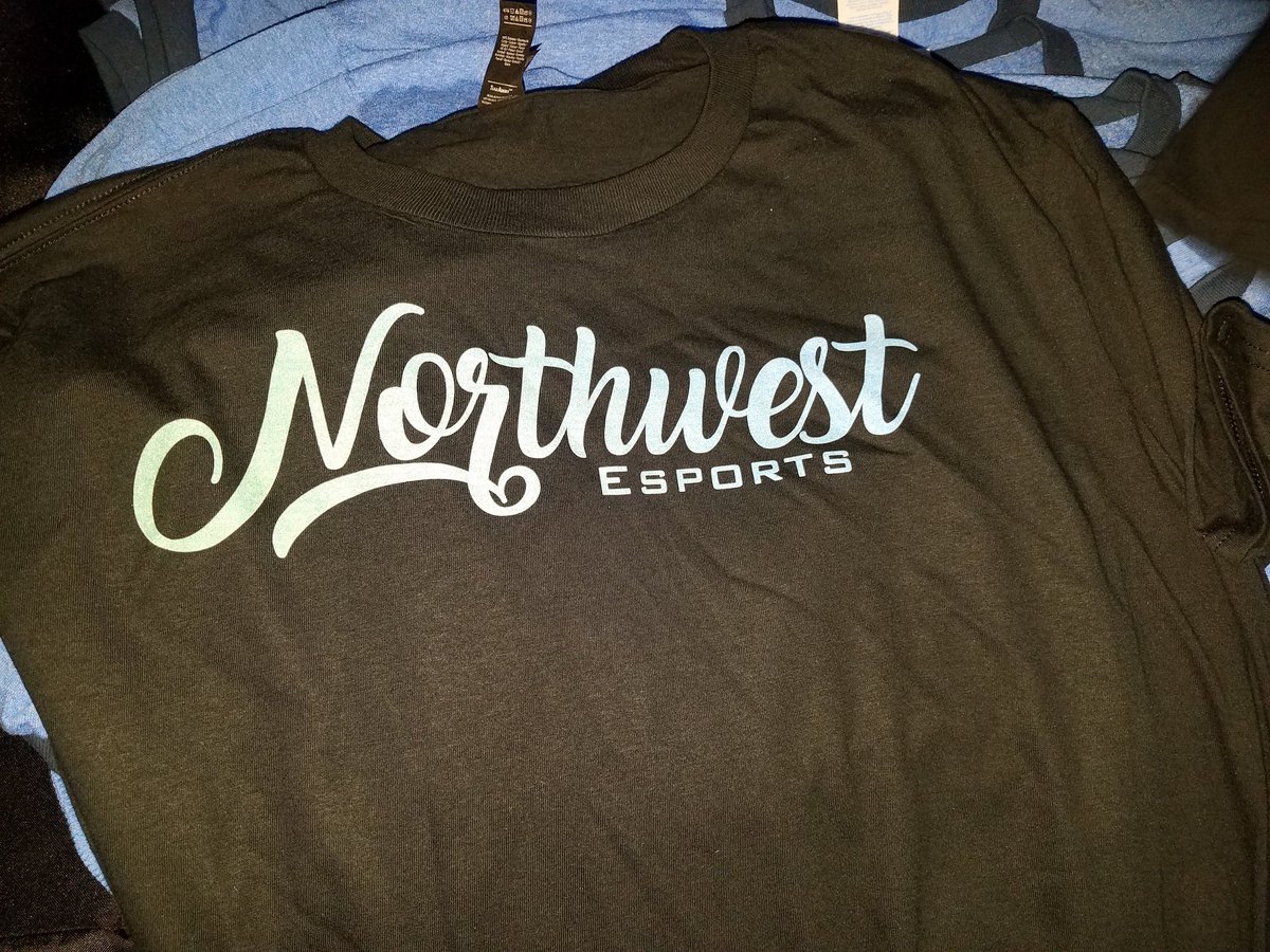 nwesorg's tweet photo. NW64 & Northwest Esports Logo shirts available at the @MerchMinion booth here at #GE2Live https://t.co/STUpRBeLB9