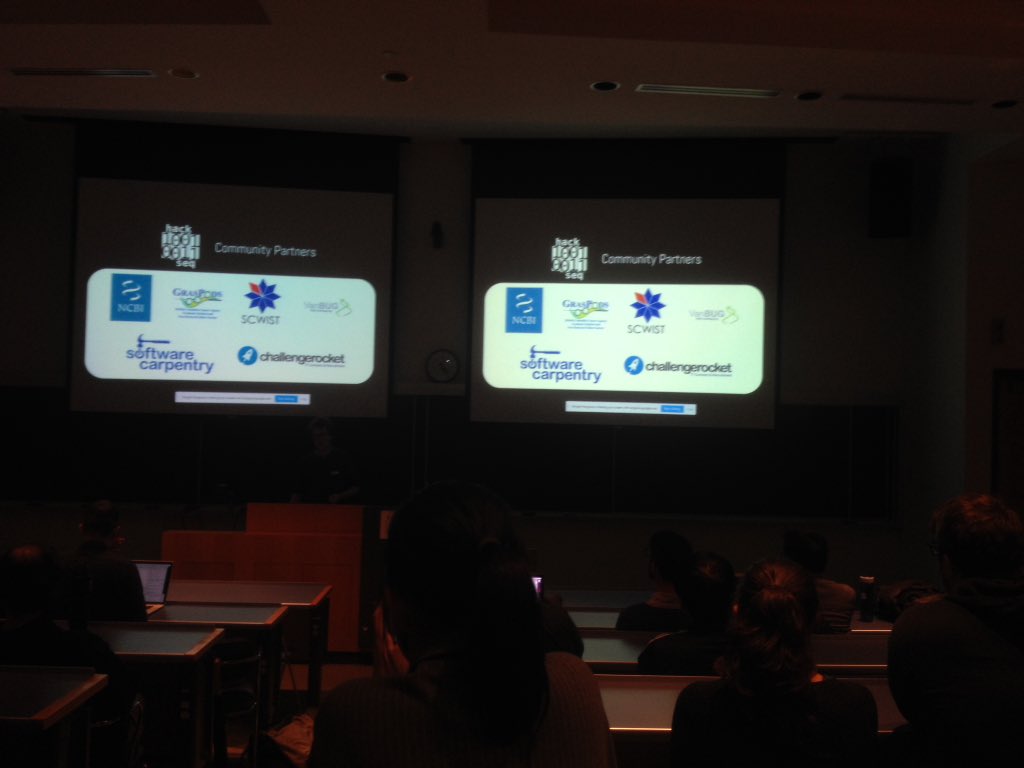 AdriSuarezGonz's tweet photo. @SCWIST community partner for @hackseq 2017. Supporting data explorers #hackseq17 https://t.co/twQKjpeqZw