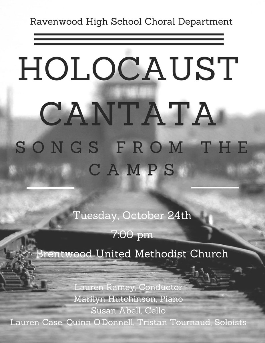 wcsRHSlr's tweet photo. The Ravenwood Choir’s Fall Concert is Tuesday! Please join us! 🎵#rhschoirs https://t.co/FOiEer9FF6