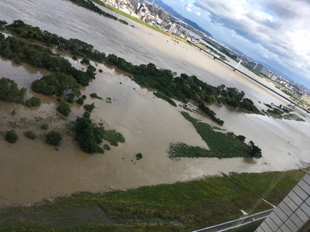 mugitya_03's tweet image. 晴れた空！
心地よい日差し！
そして、新しい淀川✨