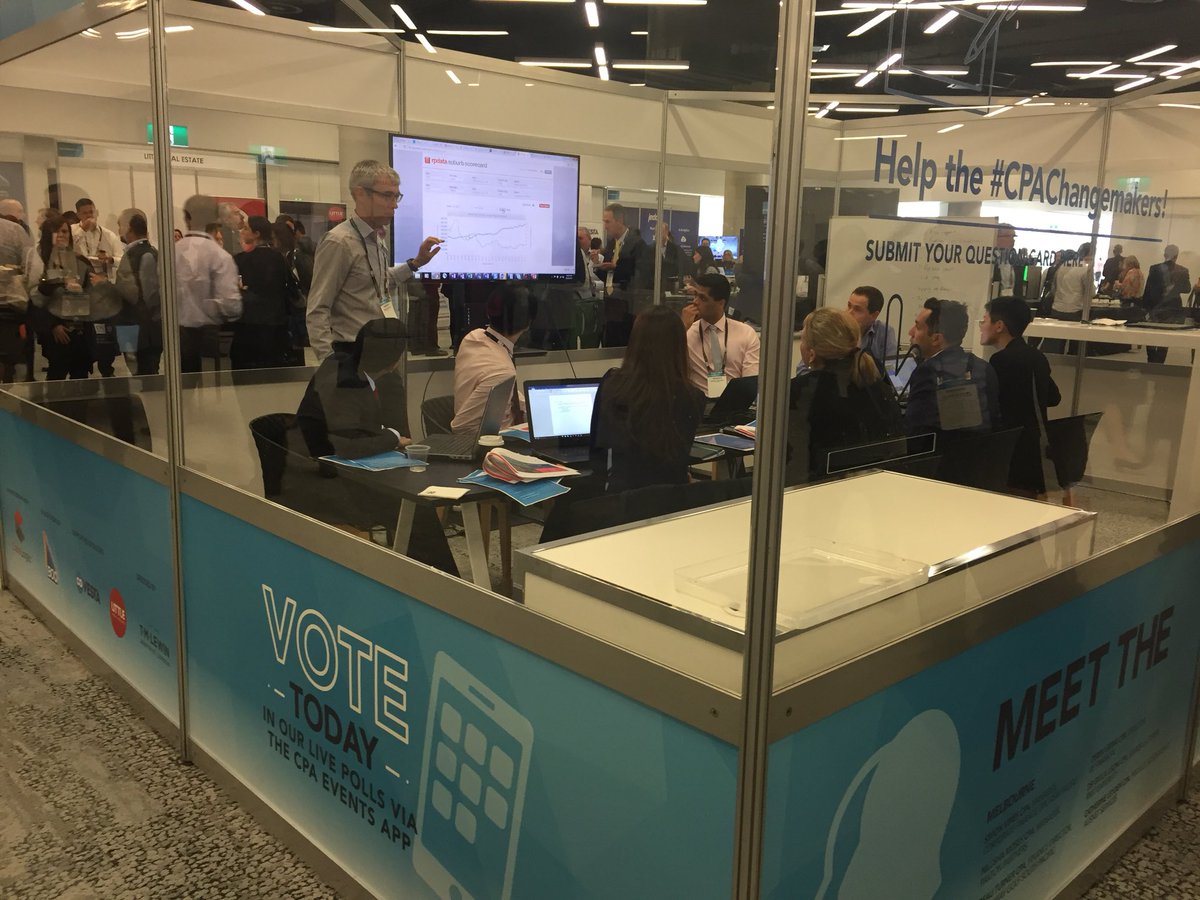 Laura2842's tweet photo. #cpachangemakers in action for @cpaaustralia’s #CPACongress in Sydney! https://t.co/aMOhR6bbTD