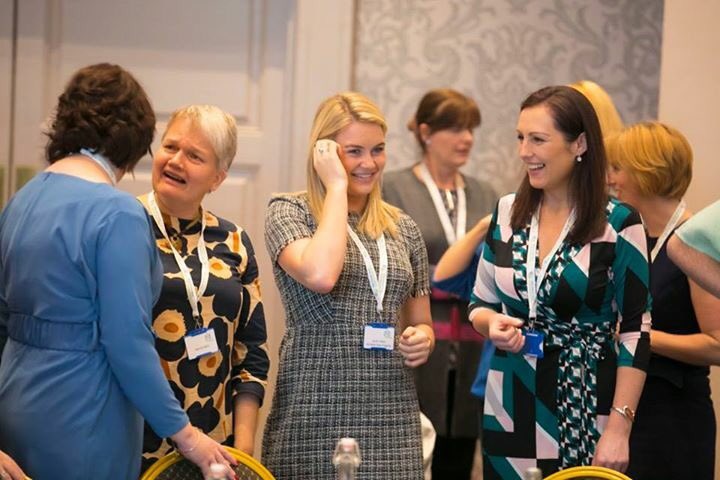 Caught on camera having the laughs with Sarah Cleary from <a href="/REMAXFogarty/">RE/MAX Team Fogarty</a> at the recent #NWED in #Waterford. Pic, with thanks: Patrick Browne