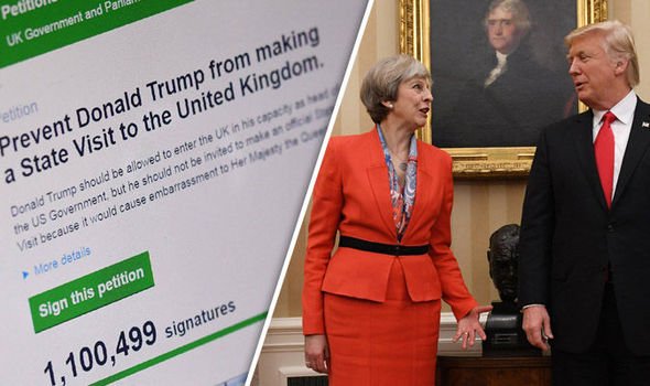 KelC3171's tweet photo. #Brittian doesn't even want #Trump! Why do ~32% of #Americans believe in his ridiculous behavior?! #racist? #hateful? #UniteAgain!! https://t.co/lR76zpfsJW