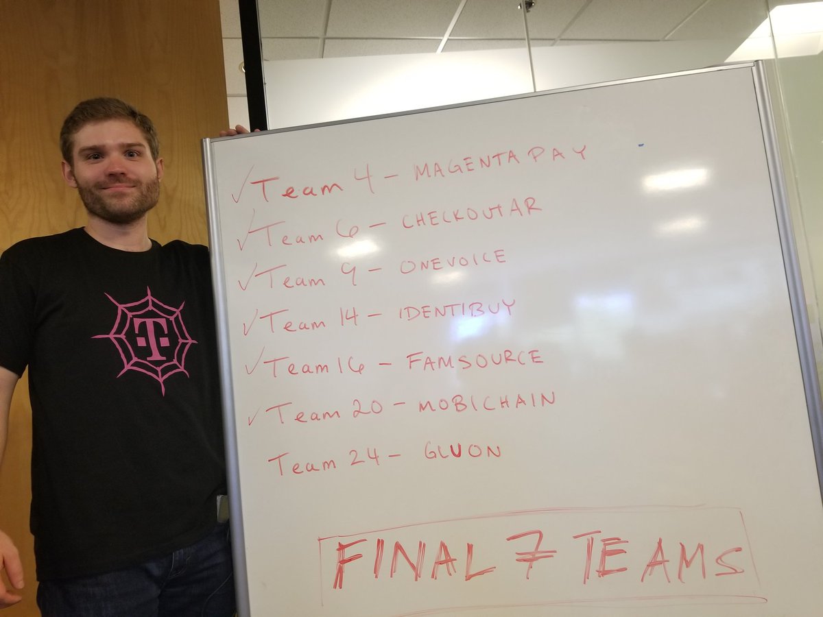 DennisSmith's tweet photo. Congrats to the final 7 #hacktober teams! Winners announced shortly - #hackdfw #TMobile @ticombh #UT_Dallas https://t.co/8WY7uDsXa0