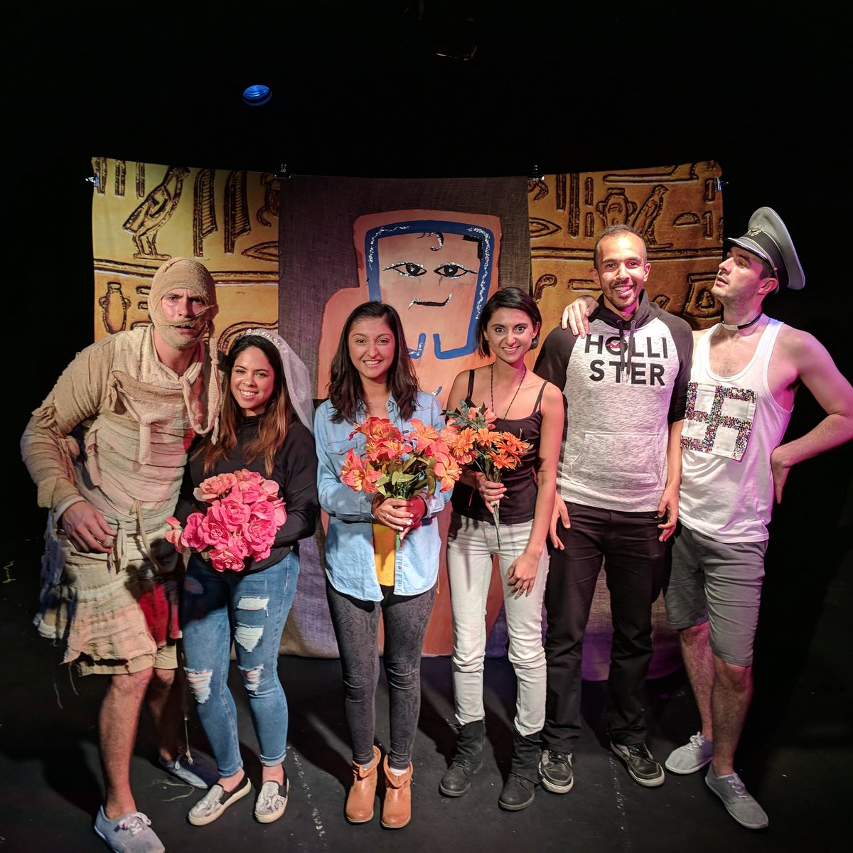 saloonboys's tweet photo. The last #LHF2017 #CurseoftheMummy !
#HappyCouple #JasmineTheBride
#TwentySomethingIveLostCountBridesClub
What a final show! #OverButNotOut https://t.co/FsFKDWcIA9