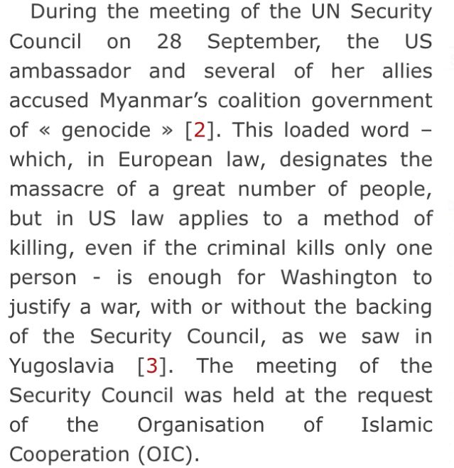 snbl39's tweet photo. If #Myanmar kill 1 person
all will say GENOCIDE
Already planned by US
#HowTrumpSolvesACrisis
@UN @BBC 
Read more!
https://t.co/AU4AYBQ1sy https://t.co/mOu0lKx36R